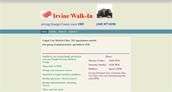 Desktop Screenshot of irvinewalkin.com